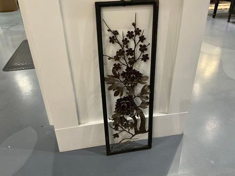 Asian metal wall art