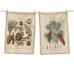 Tea Towels - Winter Botanical