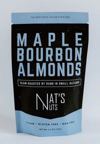 Maple Bourbon Almonds