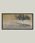 Winter 3 Arkhip Ivanovich Kuindzhi Framed Antique Art