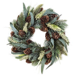 Medium Wreath with Pine Branches-12"D