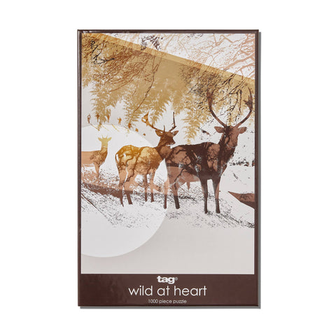 SALE Wild At Heart Puzzle - Brown, Multi