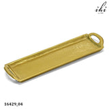 GOLD RECT TRAY