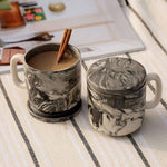 Ceramic Mug Set of Two - Carbon