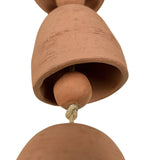 Osa Hanging Bells Terracotta & Jute, India Handicrafts