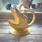 Golden Swan Napkin Holder, Mail Holder, Decor Figurine, Gift