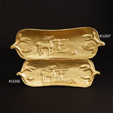 Gold Deer Tray