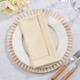 Laser-Cut Hemstitch Napkin