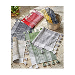 SALE Tassel Plaid Rug - Linen