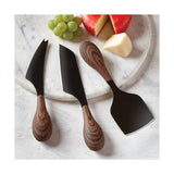 Mod Cheese Utensil Set of 3 - Black, Multi