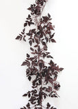 Plum Cimicifuga Seeded Garland - 6'