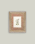 Daisies on Pattern Framed Antique Art