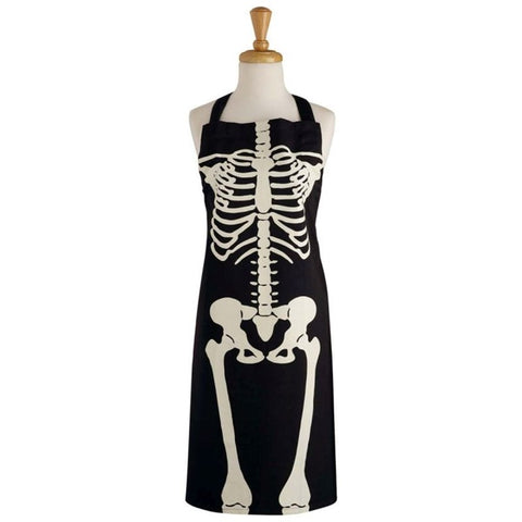 Skeleton Printed Chef's Apron