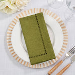 Laser-Cut Hemstitch Napkin