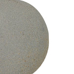 Trace Coastal Gray Textured Terracotta Deco Ball