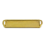 GOLD RECT TRAY