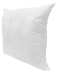 Emile Down Fill Decorative Throw Pillow Square Insert, White