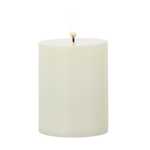 3 x 5 Uyuni Ivory Pillar Candle