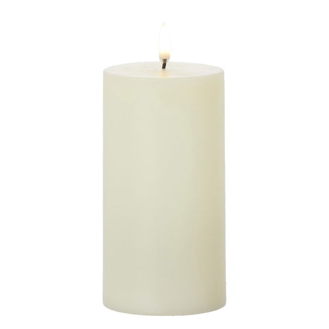 3 x 7 Uyuni Ivory Pillar Candle