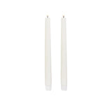 11 Uyuni Ivory Taper Candles